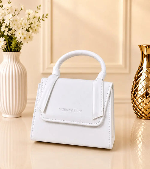 Women's Leather Plain Hand Bag