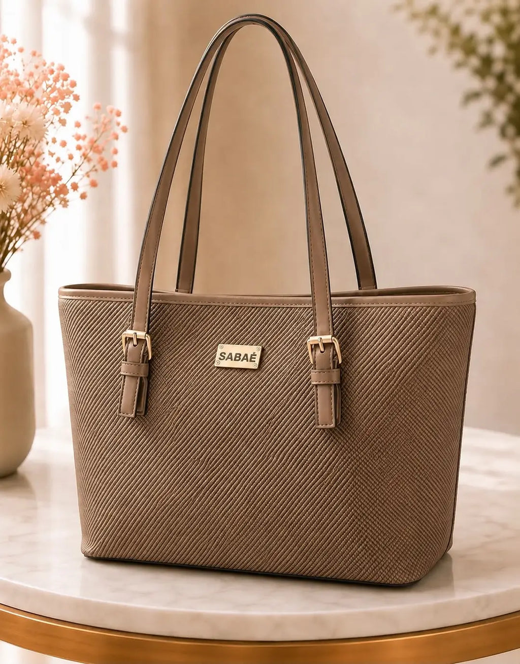 Zara Tote Bag High Quality Bag | Pink