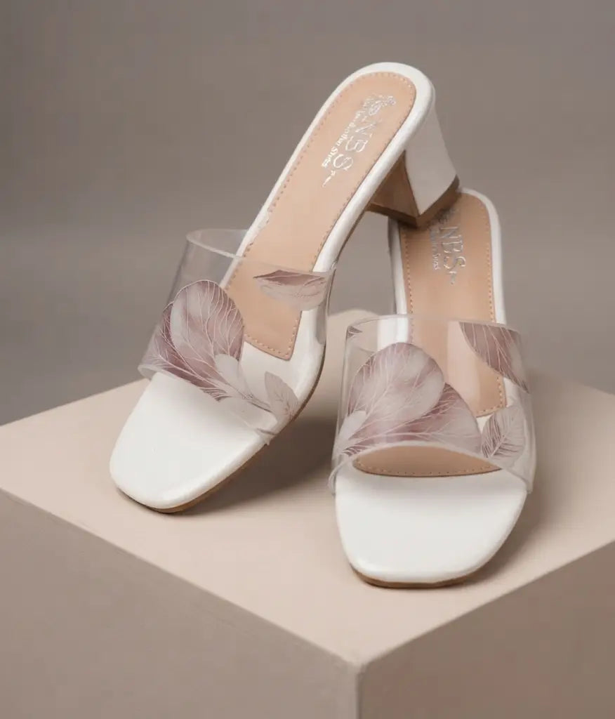 Women's Synthetic Leather Fancy Block Heels