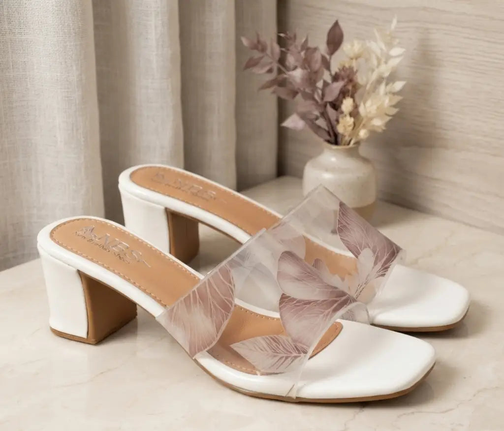 Women's Synthetic Leather Fancy Block Heels
